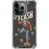DC Comics The Flash Retro Action Pose iPhone 16 Pro Clear Case